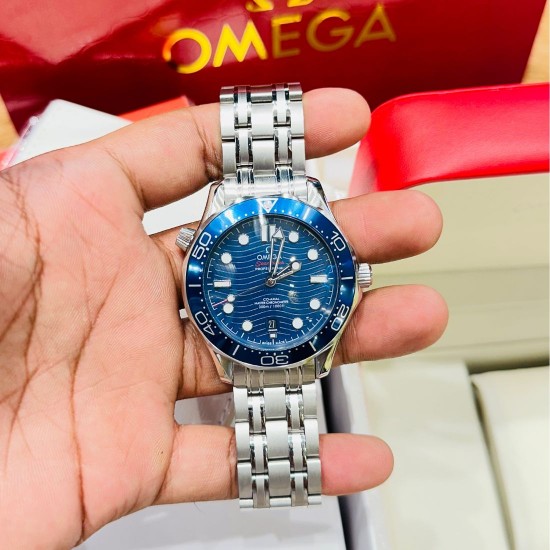 OMEGA SEAMASTER DIVER 300M CO‑AXIAL MASTER CHRONOMETER 42 MM, BLUE