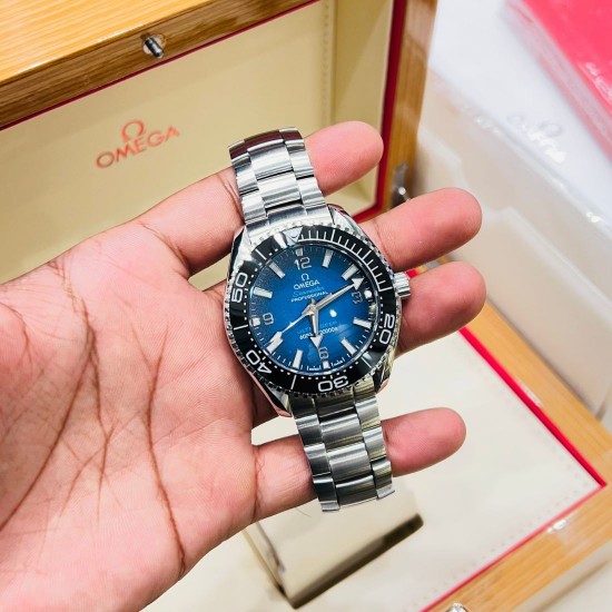 OMEGA SEAMASTER PLANET OCEAN 6000M CO‑AXIAL MASTER CHRONOMETER 45.5 MM, ULTRA DEEP, BLUE